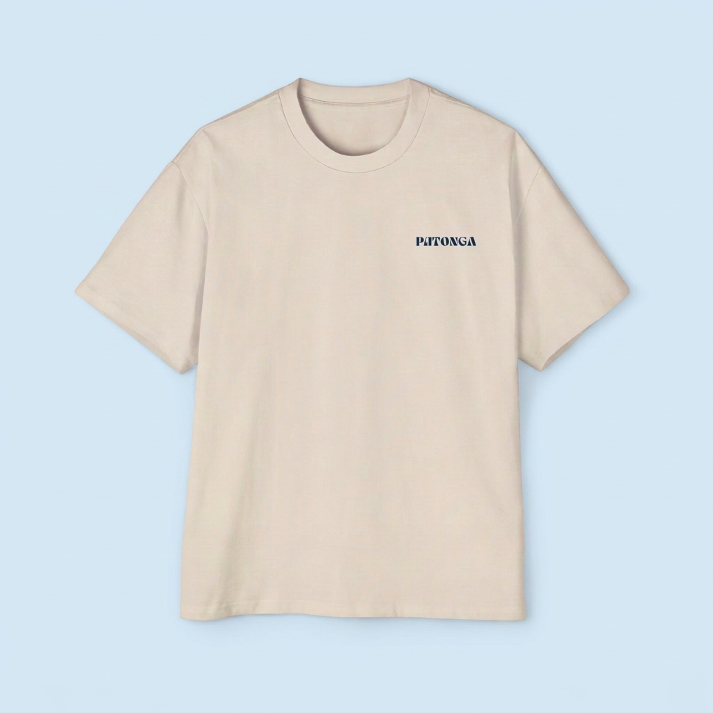 Absolutely Flat Out Ecru front flat lay on light blue